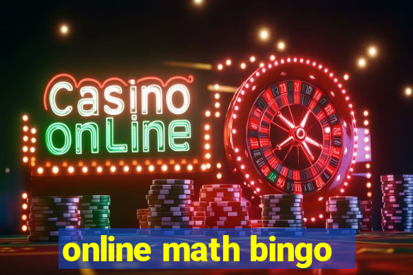 online math bingo