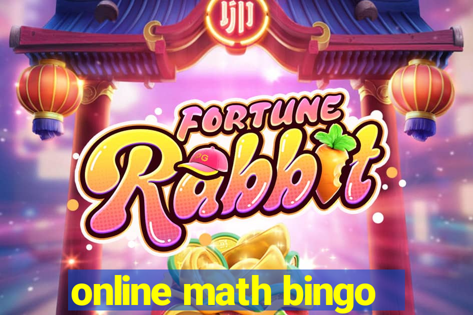 online math bingo