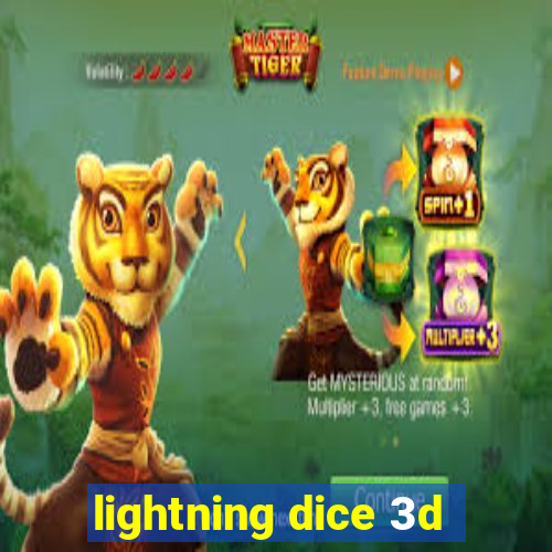 lightning dice 3d