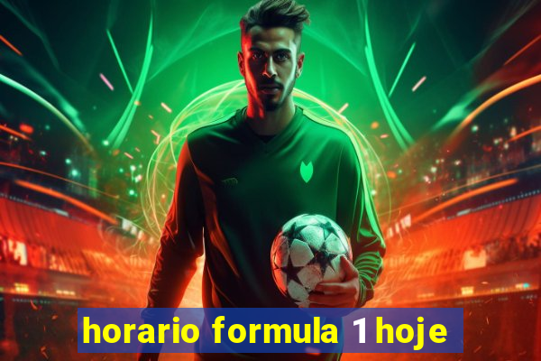 horario formula 1 hoje