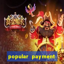 popular payment methods online casinos