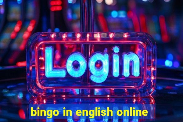 bingo in english online