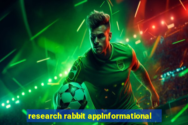 research rabbit appInformational