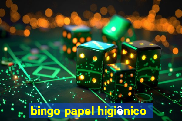 bingo papel higiênico