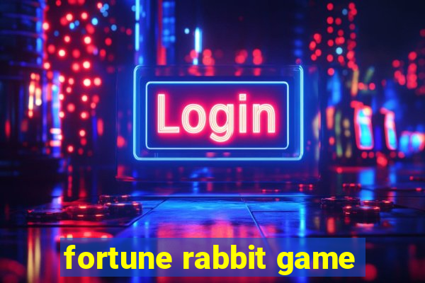 fortune rabbit game