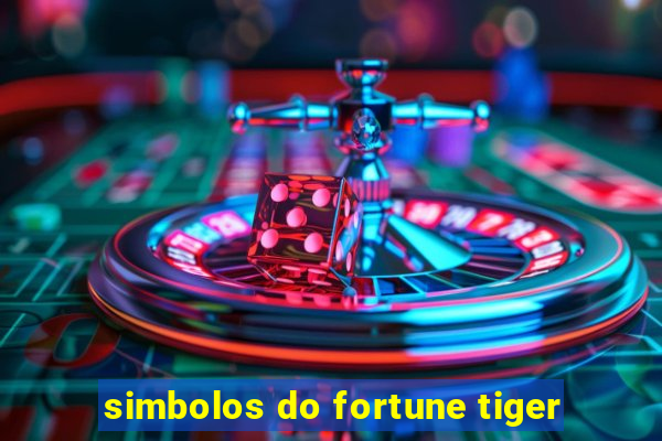 simbolos do fortune tiger