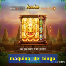 máquina de bingo a ar