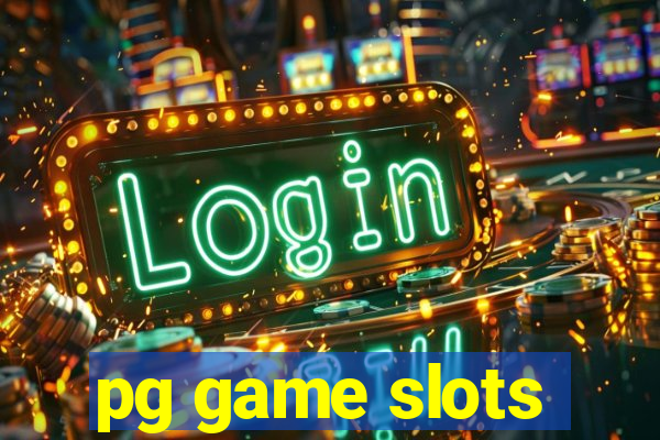 pg game slots