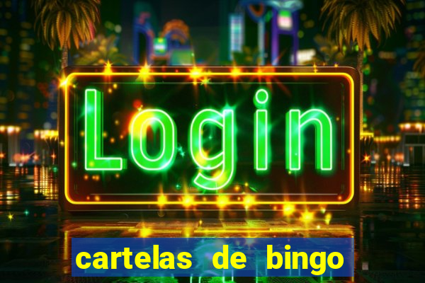 cartelas de bingo para chá de bebê