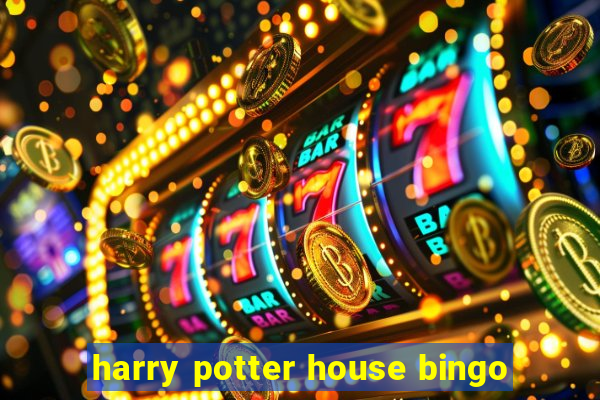 harry potter house bingo