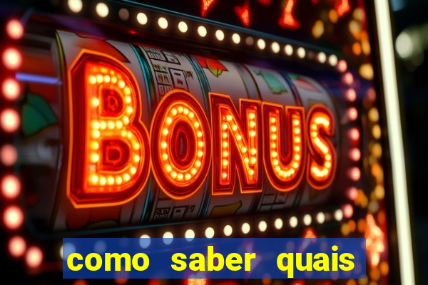 como saber quais jogos est?o pagando