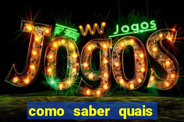 como saber quais jogos est?o pagando