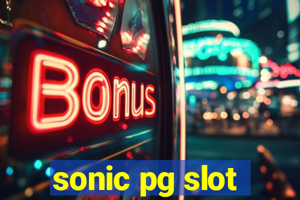 sonic pg slot