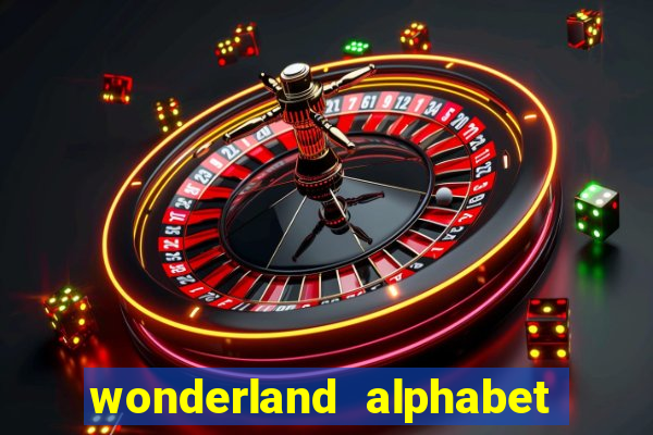 wonderland alphabet comic studio