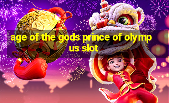 age of the gods prince of olympus slot