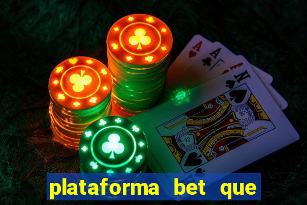 plataforma bet que da bonus