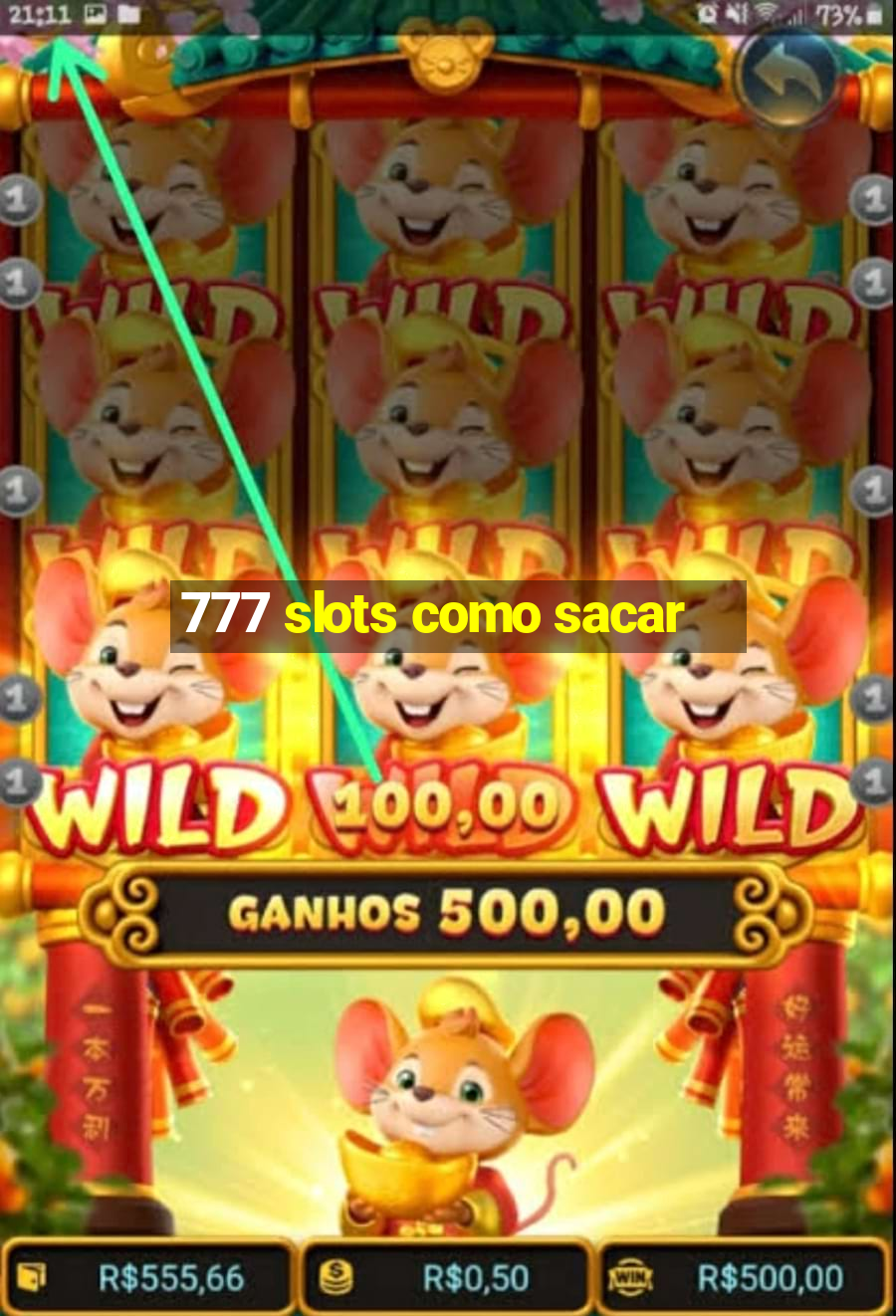 777 slots como sacar