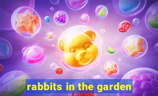 rabbits in the garden