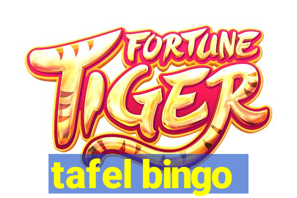 tafel bingo