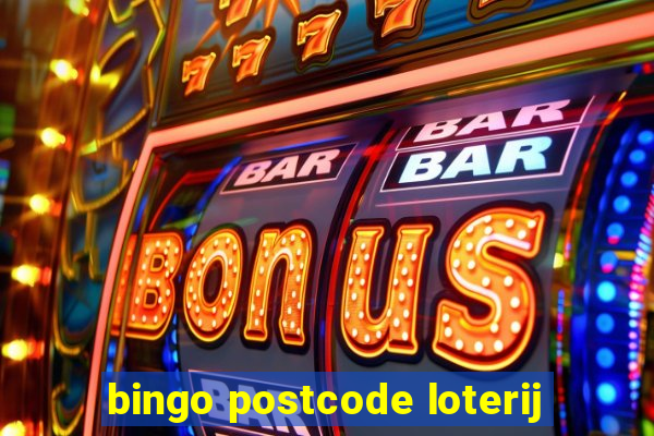 bingo postcode loterij