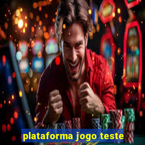 plataforma jogo teste