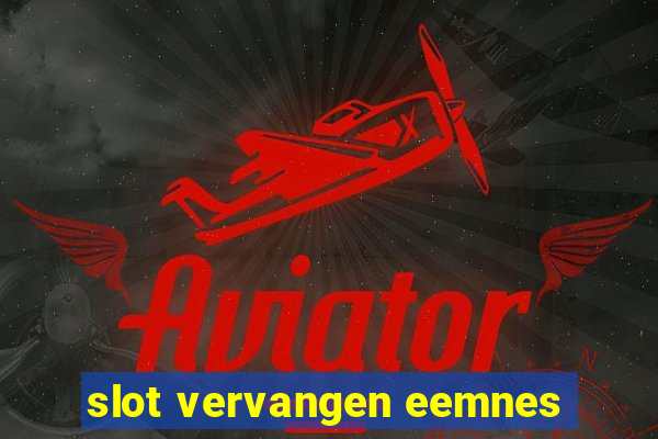 slot vervangen eemnes