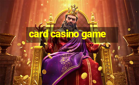 card casino game