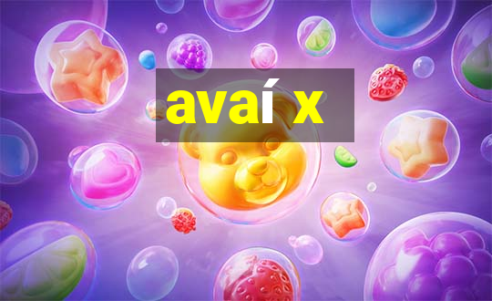 avaí x