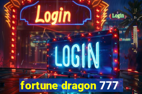 fortune dragon 777