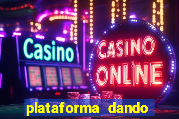 plataforma dando bonus no cadastro