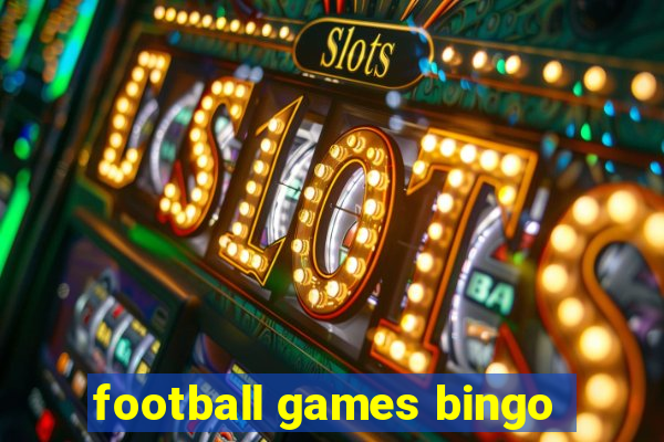 football games bingo