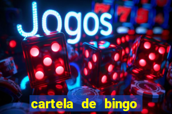 cartela de bingo do alfabeto para imprimir