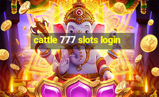 cattle 777 slots login