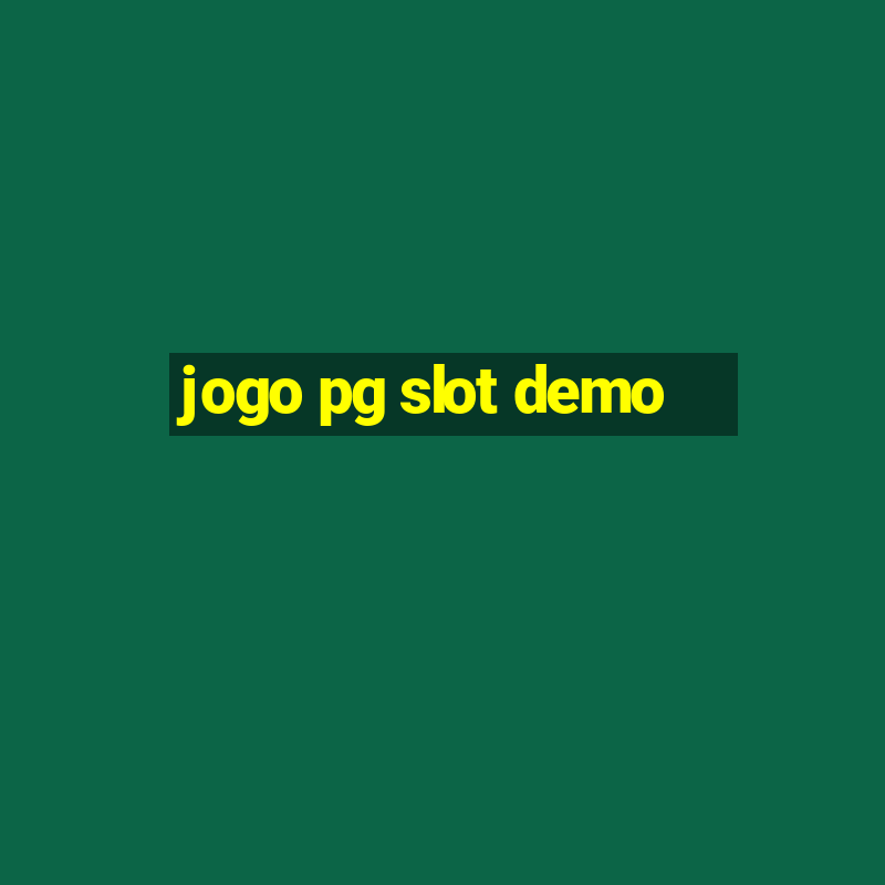 jogo pg slot demo