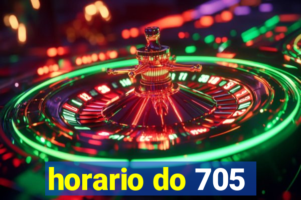 horario do 705