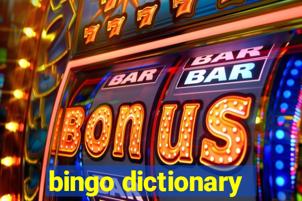 bingo dictionary