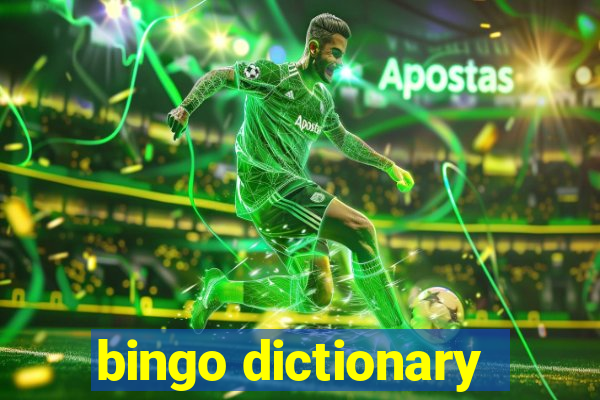 bingo dictionary