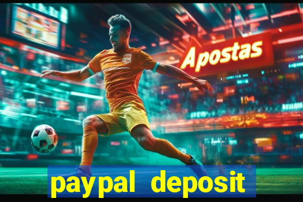 paypal deposit online casino