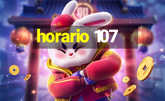 horario 107