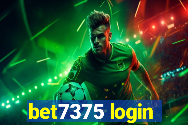 bet7375 login