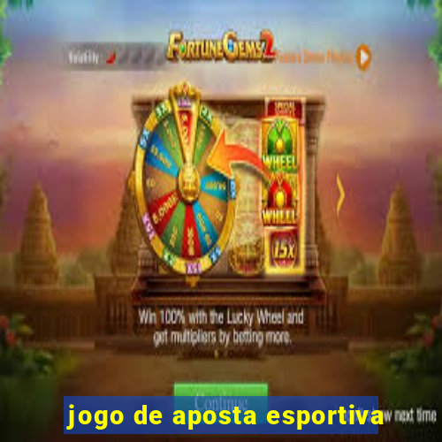 jogo de aposta esportiva