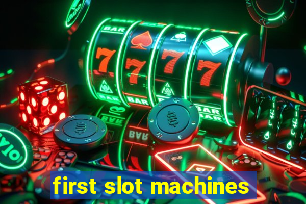 first slot machines