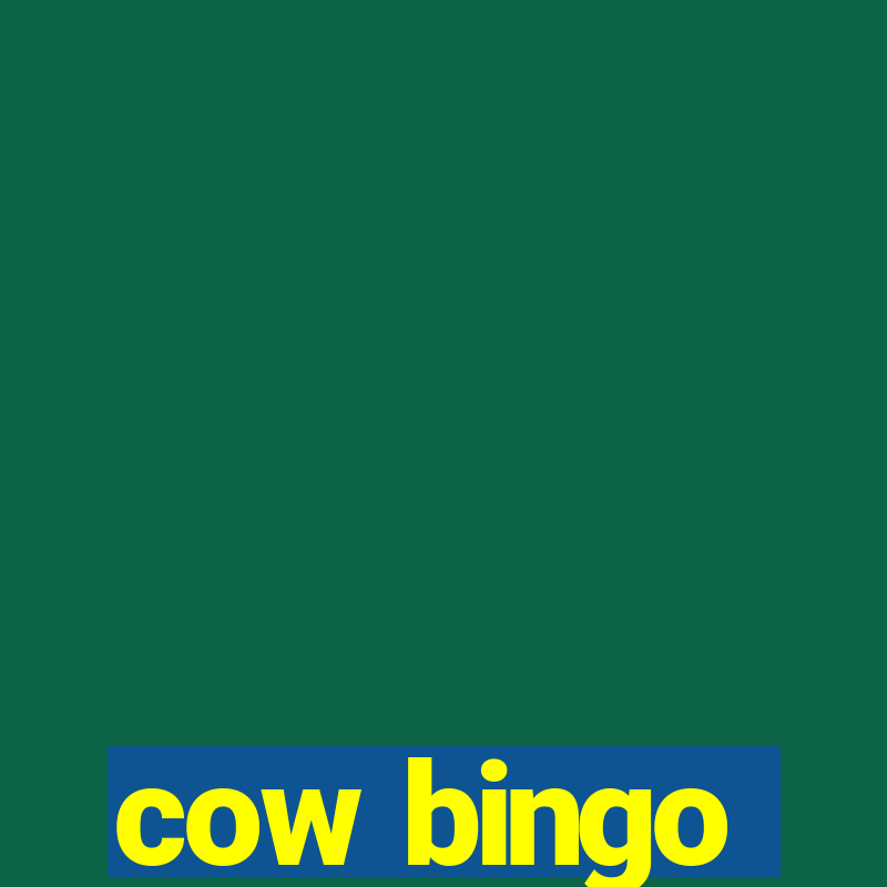 cow bingo