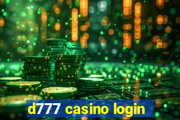 d777 casino login