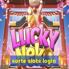 sorte slots login