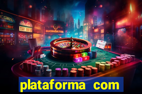 plataforma com porcentagem de ganhos