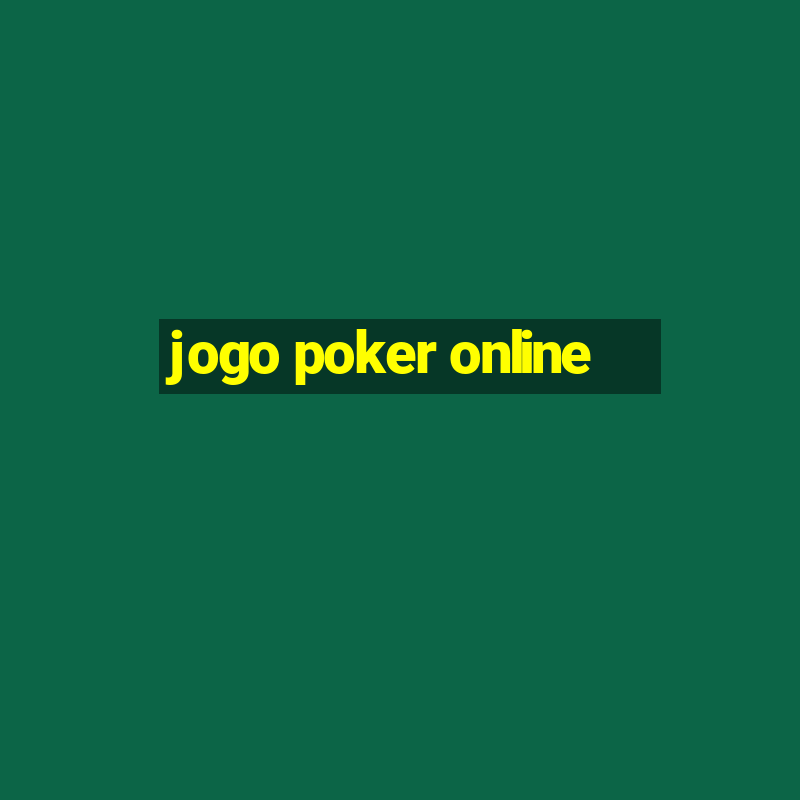 jogo poker online