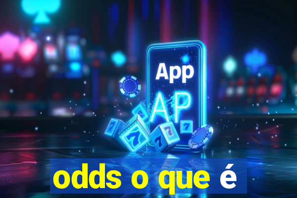 odds o que é