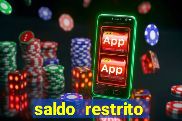 saldo restrito sporting bet