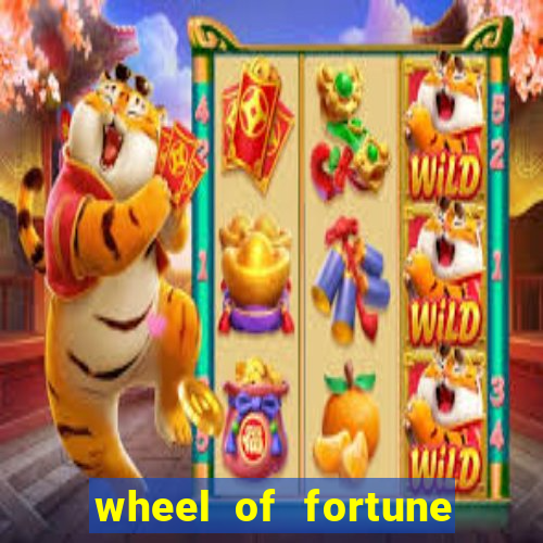 wheel of fortune slots machine